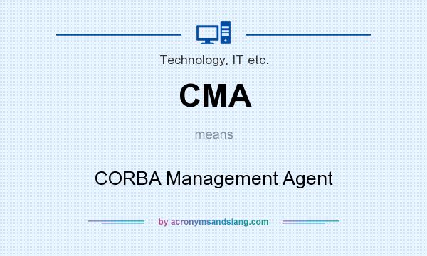 What does CMA mean? It stands for CORBA Management Agent