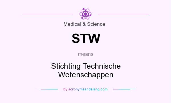 What does STW mean? It stands for Stichting Technische Wetenschappen