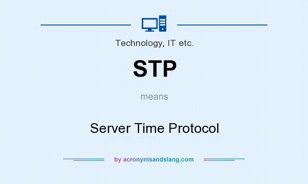 What does STP mean? It stands for Server Time Protocol