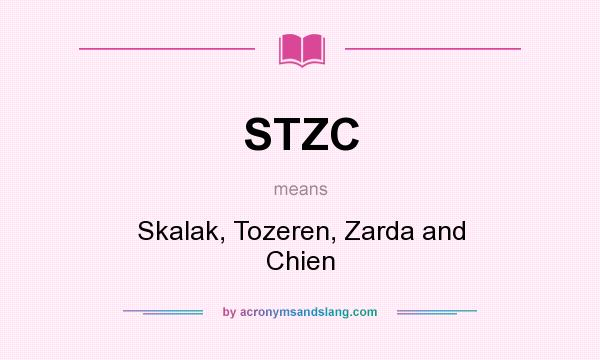 What does STZC mean? It stands for Skalak, Tozeren, Zarda and Chien