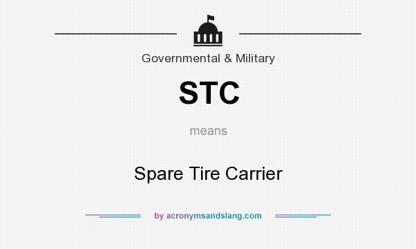 What does STC mean? It stands for Spare Tire Carrier