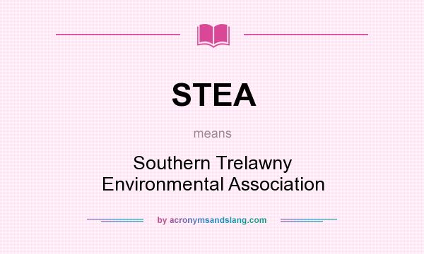What does STEA mean? It stands for Southern Trelawny Environmental Association