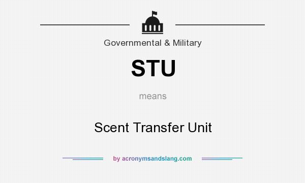 What does STU mean? It stands for Scent Transfer Unit