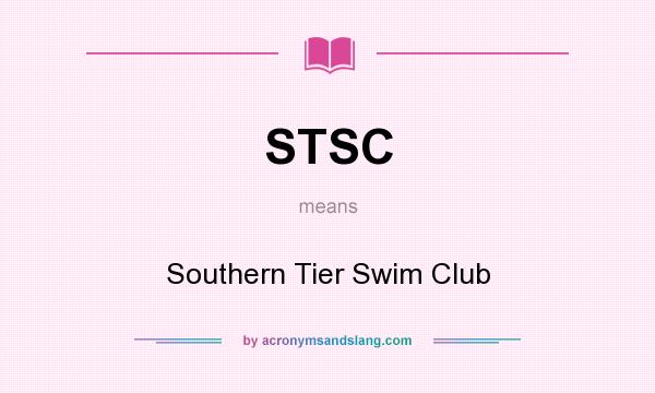 What does STSC mean? It stands for Southern Tier Swim Club
