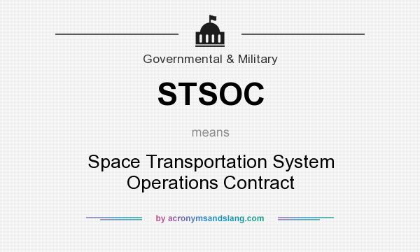 What does STSOC mean? It stands for Space Transportation System Operations Contract