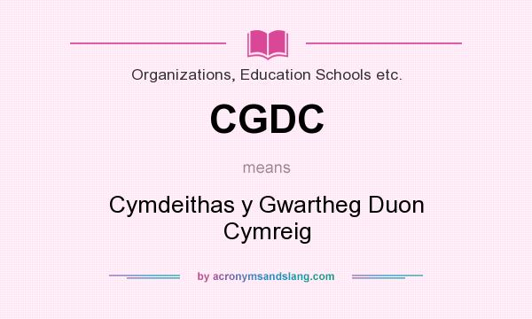 What does CGDC mean? It stands for Cymdeithas y Gwartheg Duon Cymreig
