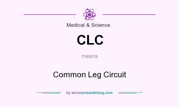 What does CLC mean? It stands for Common Leg Circuit