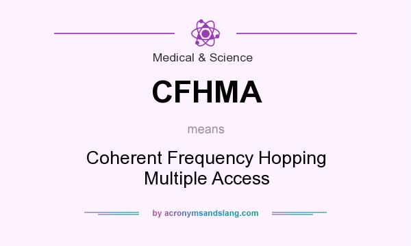 What does CFHMA mean? It stands for Coherent Frequency Hopping Multiple Access