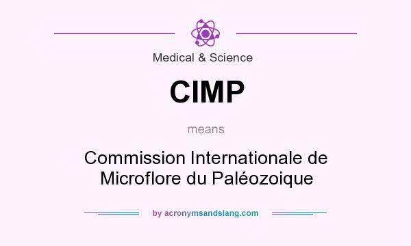 What does CIMP mean? It stands for Commission Internationale de Microflore du Paléozoique
