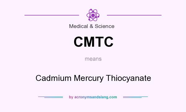 What does CMTC mean? It stands for Cadmium Mercury Thiocyanate