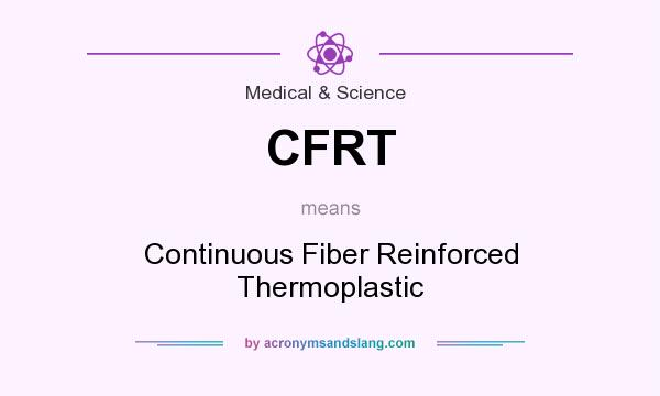 What does CFRT mean? It stands for Continuous Fiber Reinforced Thermoplastic