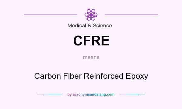 What does CFRE mean? It stands for Carbon Fiber Reinforced Epoxy