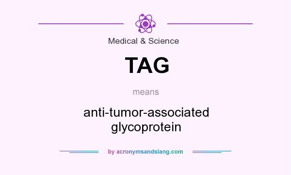 What does TAG mean? It stands for anti-tumor-associated glycoprotein