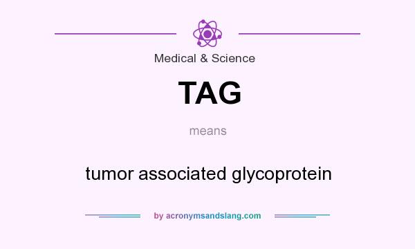 What does TAG mean? It stands for tumor associated glycoprotein