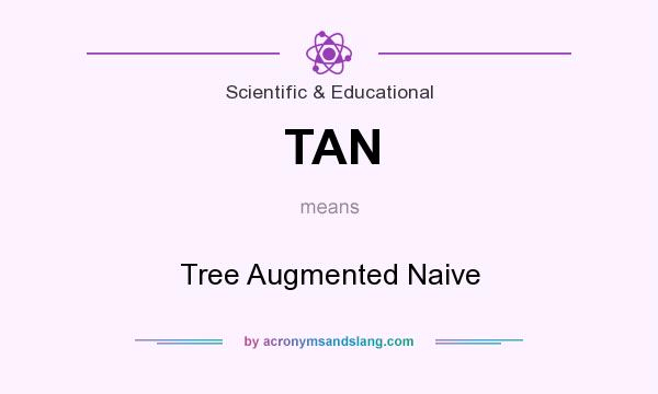 What does TAN mean? It stands for Tree Augmented Naive