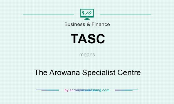 What does TASC mean? It stands for The Arowana Specialist Centre