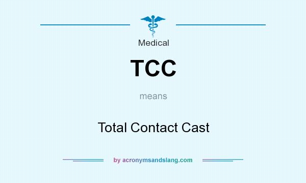 What does TCC mean? It stands for Total Contact Cast