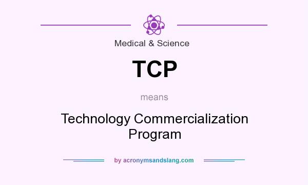 What does TCP mean? It stands for Technology Commercialization Program