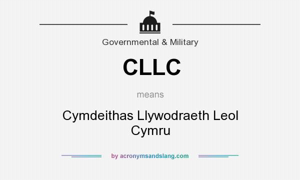 What does CLLC mean? It stands for Cymdeithas Llywodraeth Leol Cymru