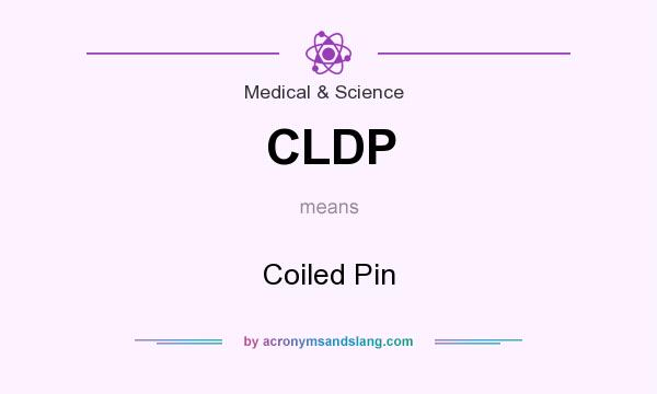 What does CLDP mean? It stands for Coiled Pin