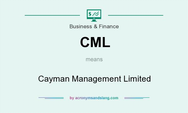 What does CML mean? It stands for Cayman Management Limited