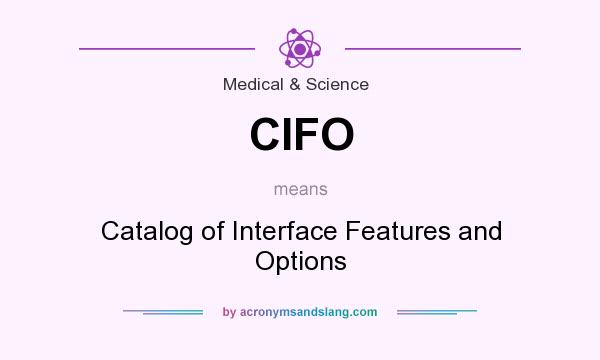 What does CIFO mean? It stands for Catalog of Interface Features and Options