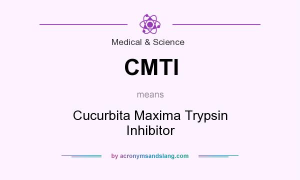 What does CMTI mean? It stands for Cucurbita Maxima Trypsin Inhibitor