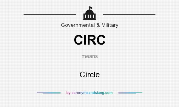 What does CIRC mean? It stands for Circle