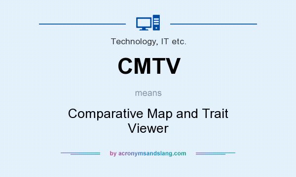What does CMTV mean? It stands for Comparative Map and Trait Viewer
