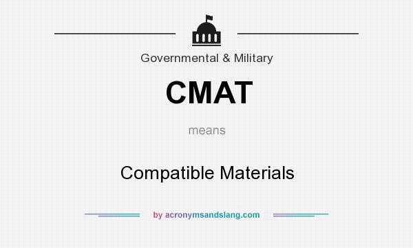 What does CMAT mean? It stands for Compatible Materials