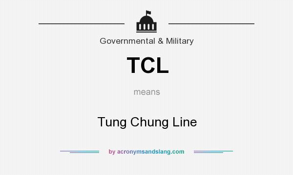 What does TCL mean? It stands for Tung Chung Line
