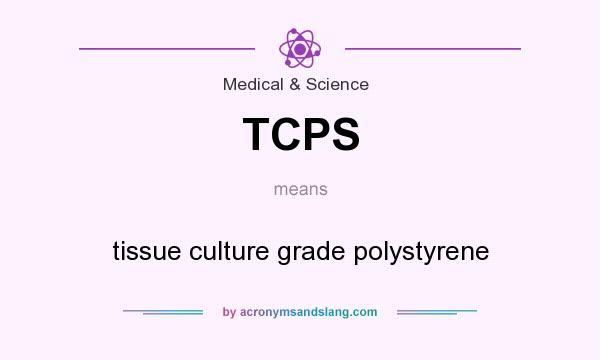 What does TCPS mean? It stands for tissue culture grade polystyrene