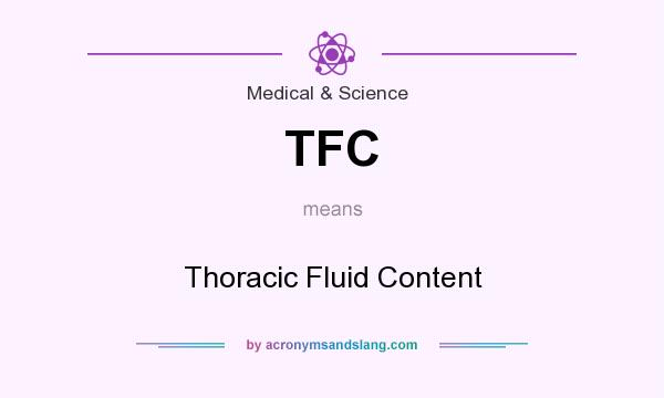 What does TFC mean? It stands for Thoracic Fluid Content