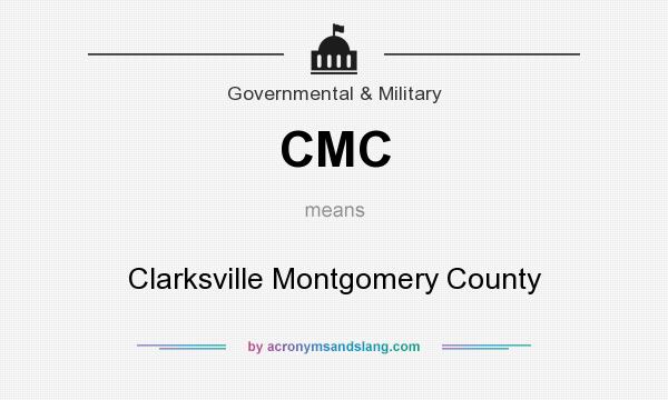 What does CMC mean? It stands for Clarksville Montgomery County