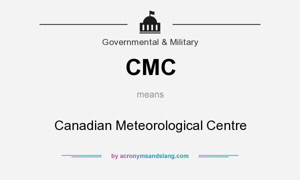 What does CMC mean? It stands for Canadian Meteorological Centre