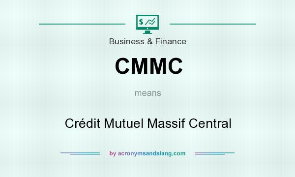 What does CMMC mean? It stands for Crédit Mutuel Massif Central
