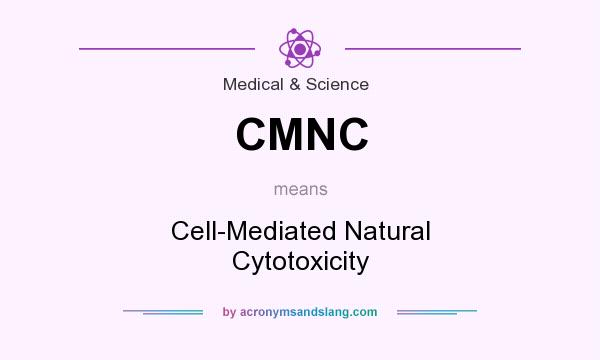 What does CMNC mean? It stands for Cell-Mediated Natural Cytotoxicity