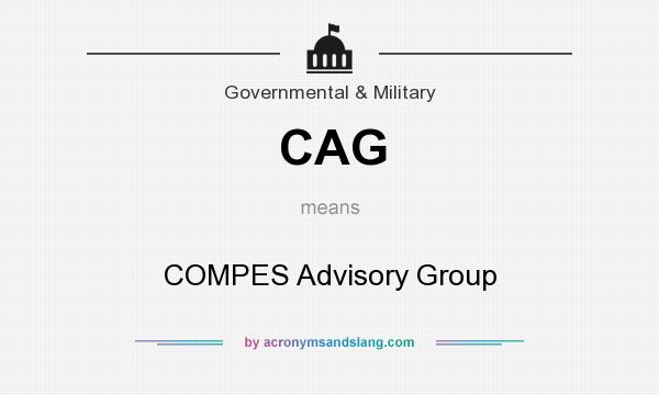 What does CAG mean? It stands for COMPES Advisory Group