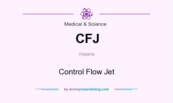 What does CFJ mean? It stands for Control Flow Jet