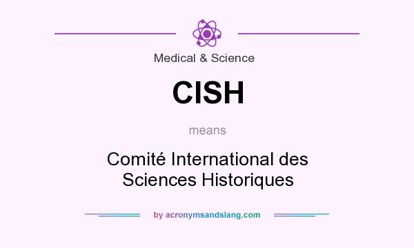 What does CISH mean? It stands for Comité International des Sciences Historiques