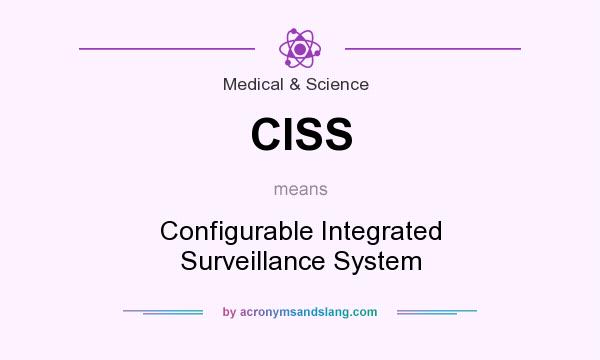 What does CISS mean? It stands for Configurable Integrated Surveillance System
