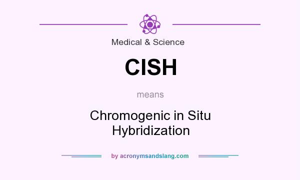 What does CISH mean? It stands for Chromogenic in Situ Hybridization