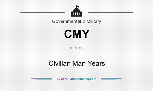 What does CMY mean? It stands for Civilian Man-Years