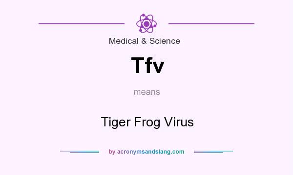 What does Tfv mean? It stands for Tiger Frog Virus