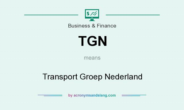 What does TGN mean? It stands for Transport Groep Nederland