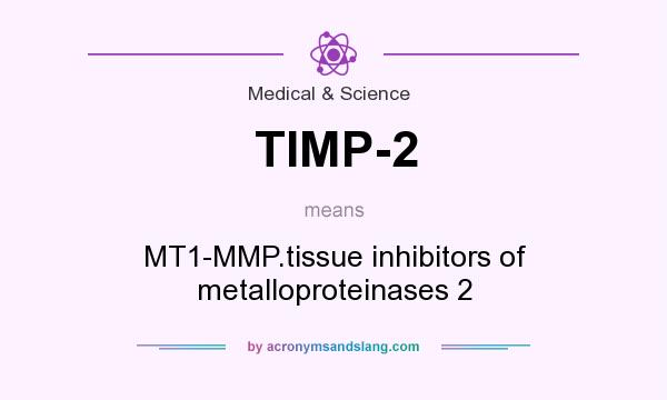 What does TIMP-2 mean? It stands for MT1-MMP.tissue inhibitors of metalloproteinases 2