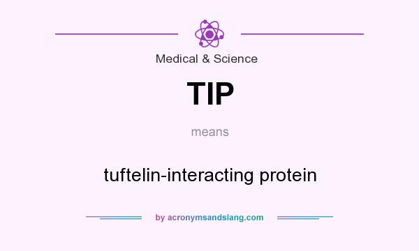 What does TIP mean? It stands for tuftelin-interacting protein