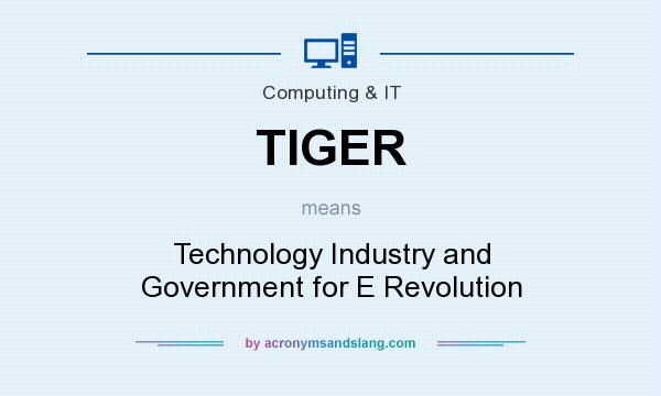What does TIGER mean? It stands for Technology Industry and Government for E Revolution