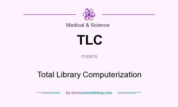 What does TLC mean? It stands for Total Library Computerization