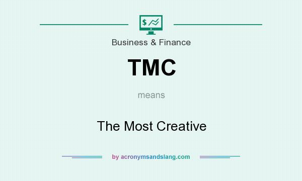 What does TMC mean? It stands for The Most Creative